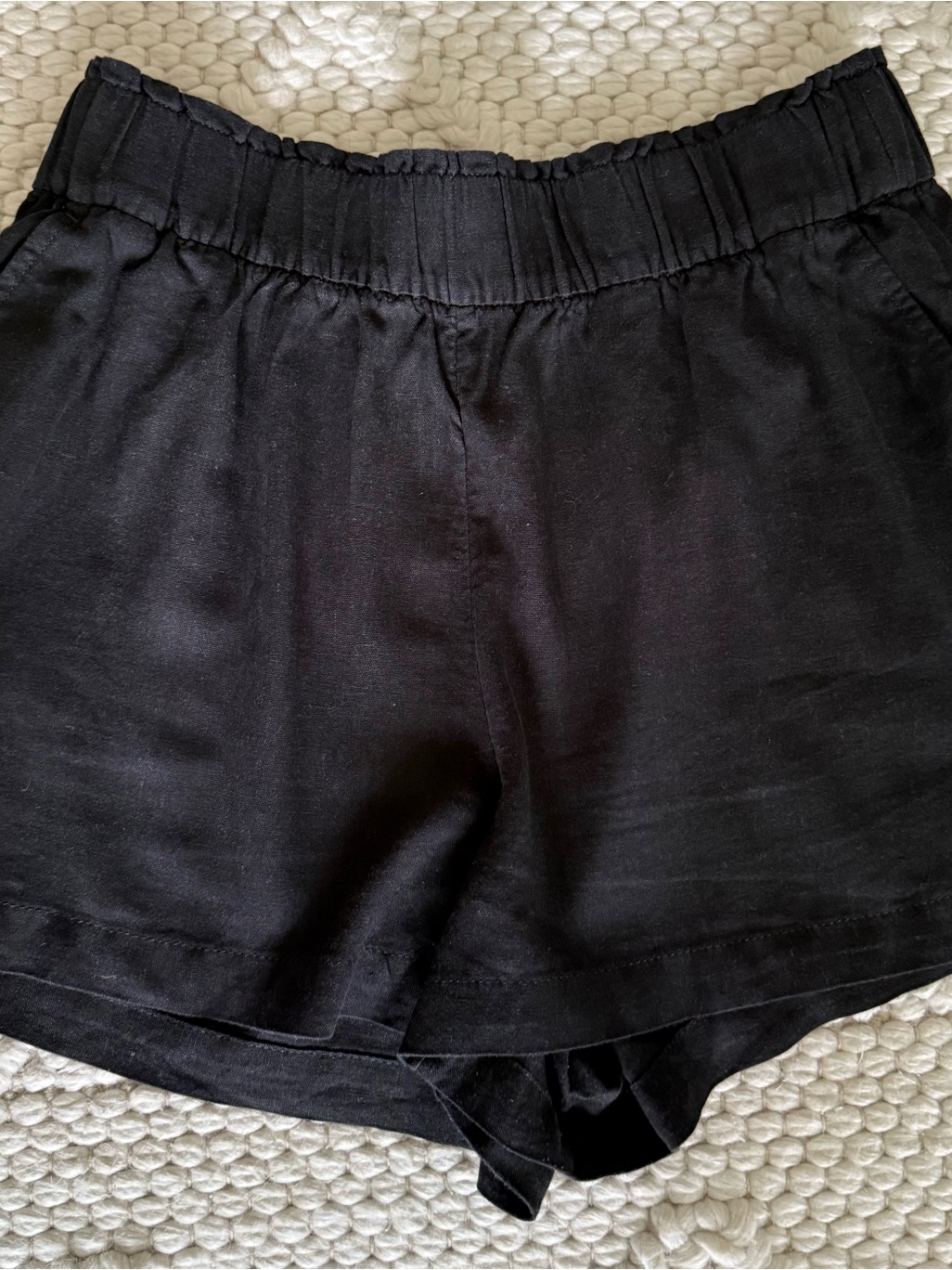 Sonoma Pull-On Linen Blend Shorts